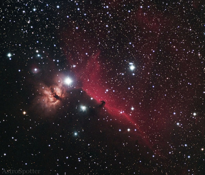 AstroSpotter: Nebulae Of The Night Sky &emdash; The Flame And Horsehead Nebula