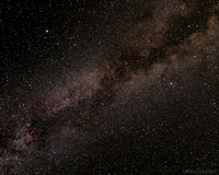 Milky Way In The Summer Triangle