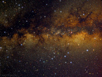 Southern Milky Way To Our Galaxy Core