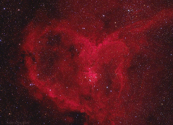 A Valentines Heart Nebula