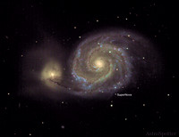 M51 Including Supernova SN 2011dh