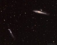 The Whale and Hocky Stick Galaxies